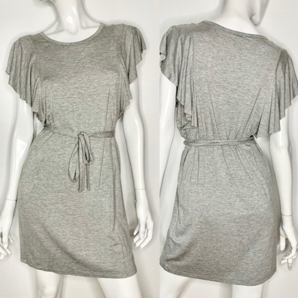 Sears Dresses & Skirts - SOLD Sears Gray Butterfly Sleeve T-shirt Dress NWOT,  Sz M